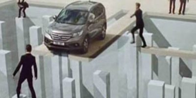 بهترین های خطای دید در تبلیغ هوندا CR-V
