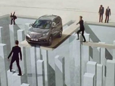 بهترین های خطای دید در تبلیغ هوندا CR-V