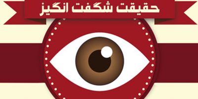 ۵۰ حقیقت شگفت انگیز درباره چشم – اینفوگرافیک