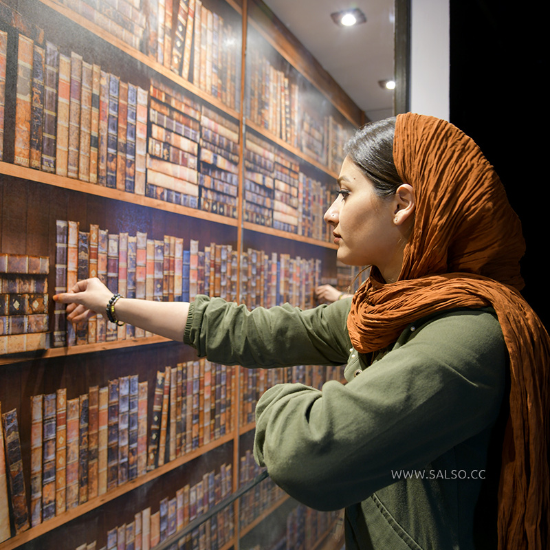 You are currently viewing نقاشی سه بعدی دیجیتال کتابخانه بی‌نهایت