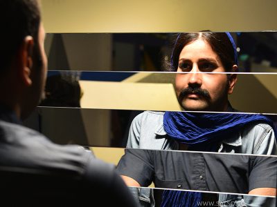استند آینه فصل مشترک