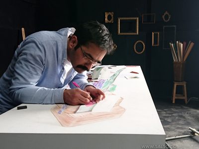 نقاشی سه بعدی آدامس بایودنت