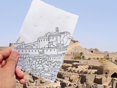 ارگ بم دوباره ساخته می‌شود