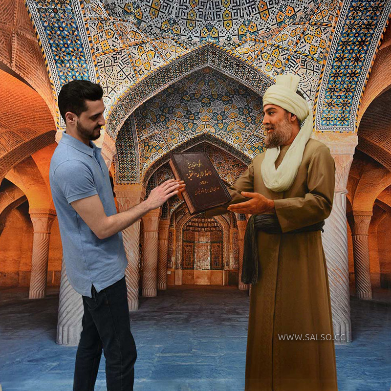 You are currently viewing استیکر سه‌بعدی ملاصدرا
