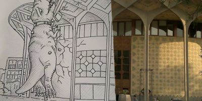 دایناسور در تاترشهر
