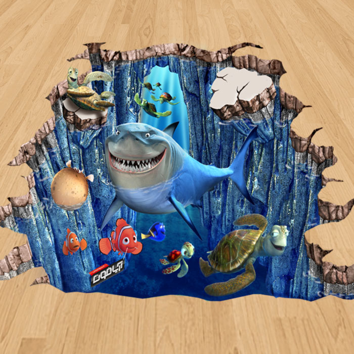You are currently viewing نمو Nemo ماهی کوچولو – نقاشی سه بعدی زمینی (۶ مترمربع)