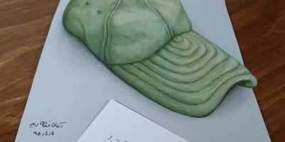 نقاشی سه بعدی سرباز