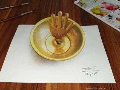 نقاشی سه بعدی محرم